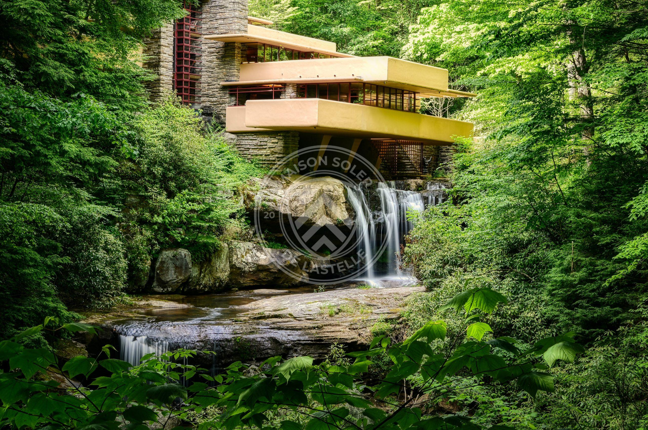 Fallingwater House (États-Unis) by Frank Lloyd Wright